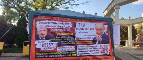 Fenomen îngrijorător în Republica Moldova. O grupare extremistă rusă strânge semnături pentru refacerea URSS