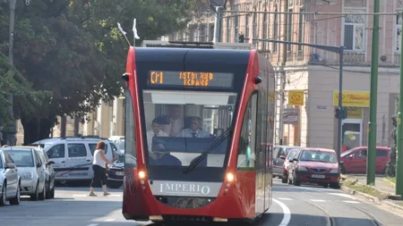 Primele două tramvaie Imperio cumpărate de Primăria Arad, livrate joi