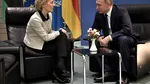 Ursula von der Leyen și Macron au reiterat necesitatea lansării unei inițiative de la Bruxelles pentru dialogul cu Putin