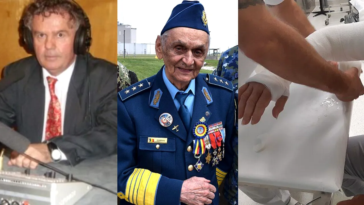 24 SEPTEMBRIE, calendarul zilei: Ilie Dobre împlinește 72 de ani/ Moare Ion Dobran, as al aviației de vânătoare/ Primul transplant de mână