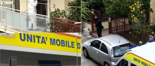 VIDEO| Un român din Italia și-a înjunghiat mortal soția, apoi s-a spânzurat. „S-au auzit țipete inumane, apoi tăcere”
