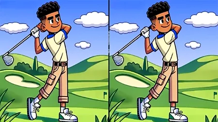 Test de logică | Ai 33 de secunde la dispoziție pentru a găsi 3 diferențe dintre aceste două fotografii