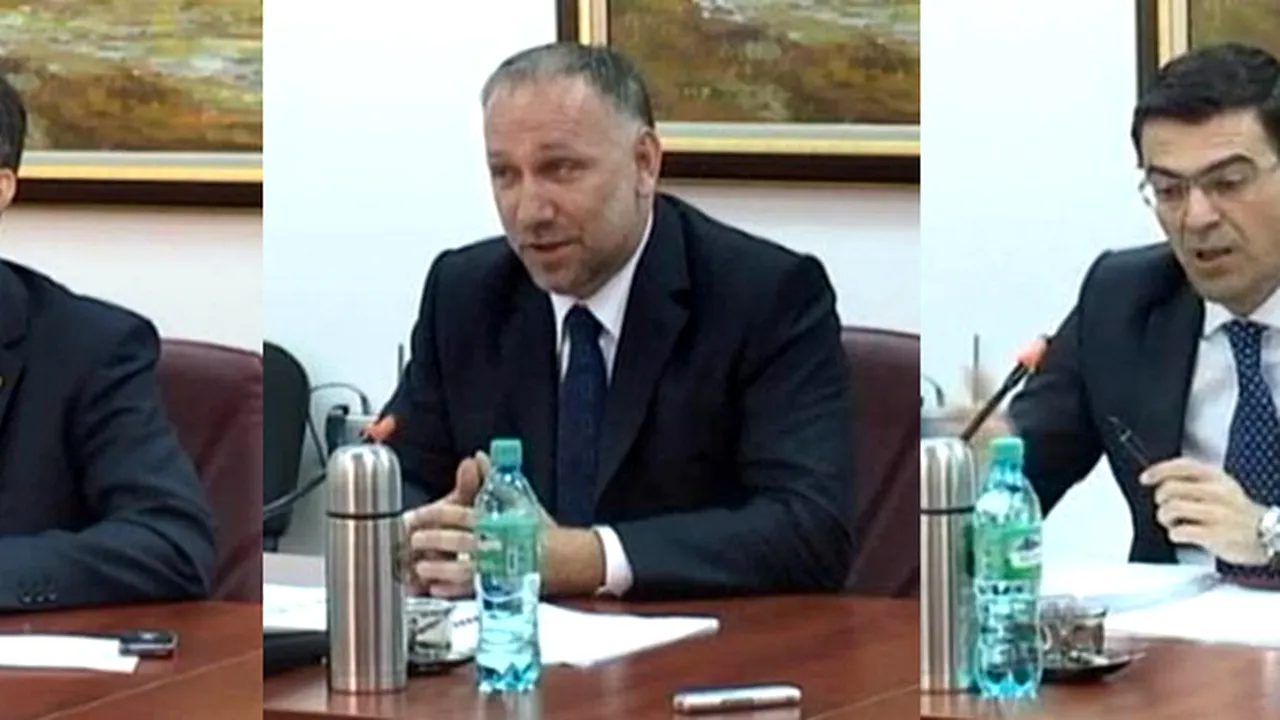 AUDIERI LA CSM. Ce promisiuni au făcut Tiberiu Nițu, Codruț Olaru și Bogdan Licu, candidații de pe lista Ponta-Băsescu pentru șefia Parchetului General