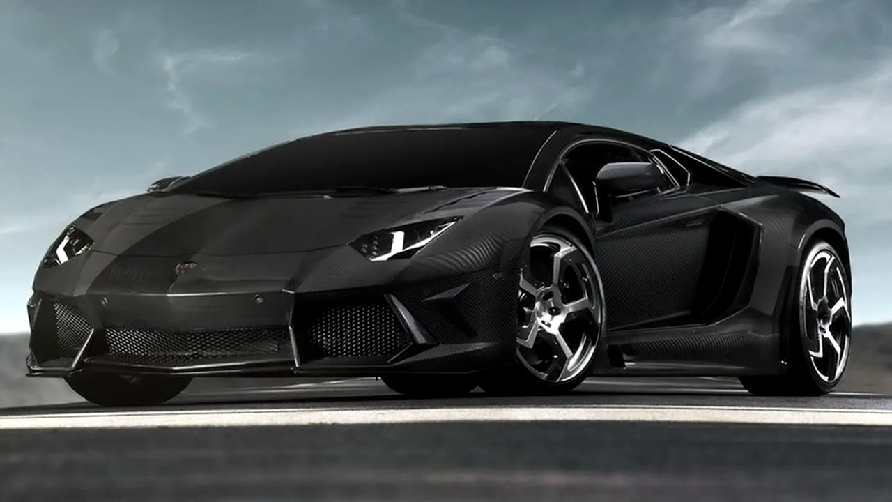 Full carbon Lamborghini Aventador by Mansory 