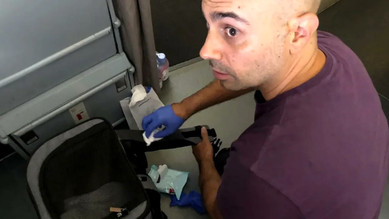 Călătorie de COȘMAR pentru un cuplu care a zburat între Paris și Toronto. „Nu mă așteptam să găsesc mai mult sânge decât am văzut în Beirut”