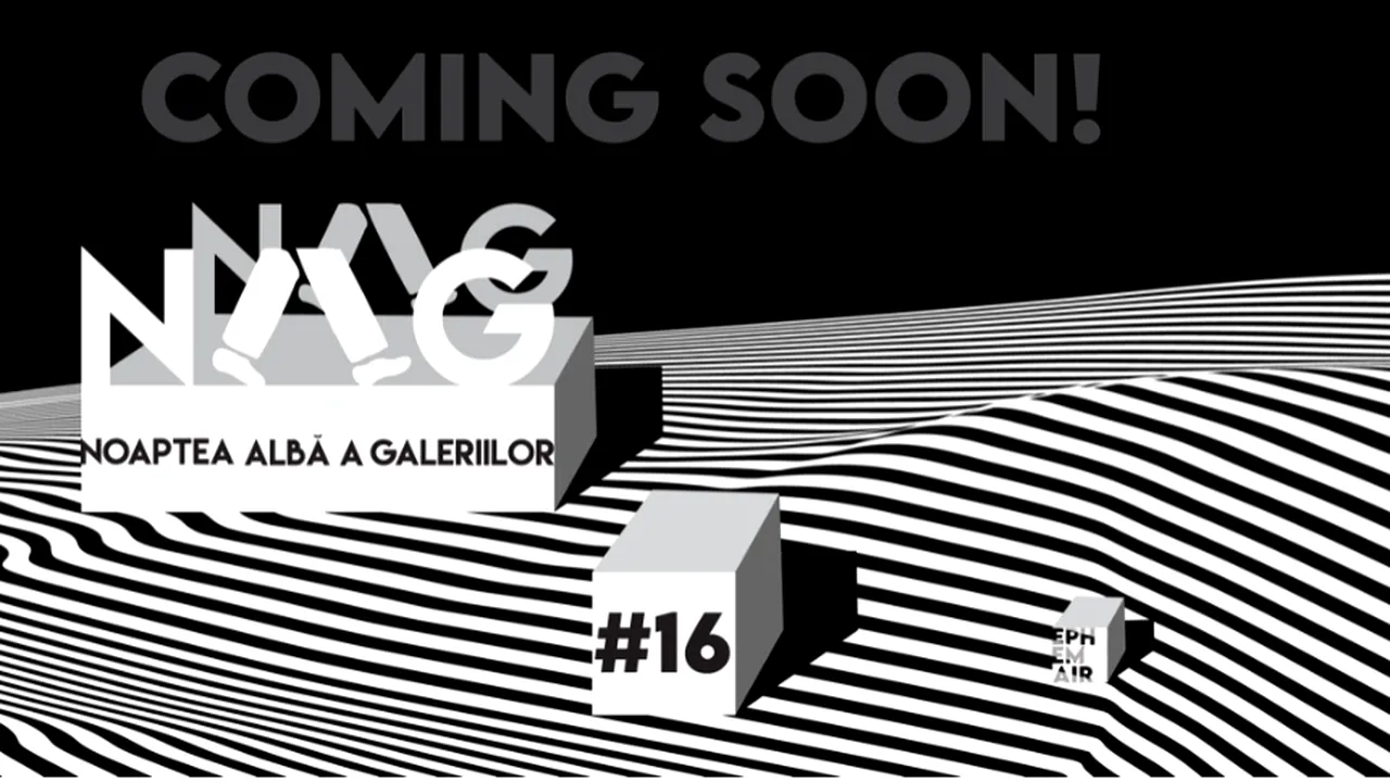 Noaptea Albă a Galeriilor va avea loc anul acesta în 12 orașe din România, între 30 septembrie și  2 octombrie