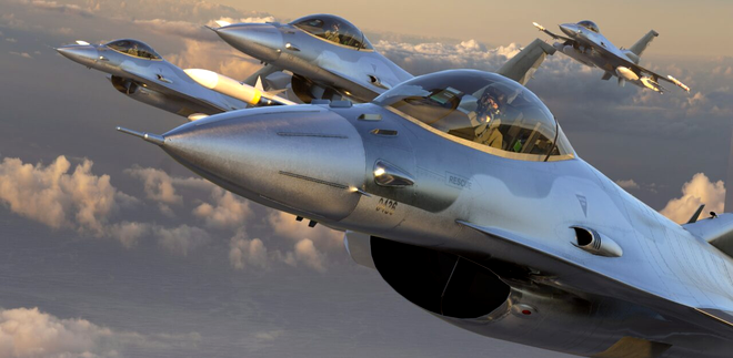 F-16. Shutterstock 