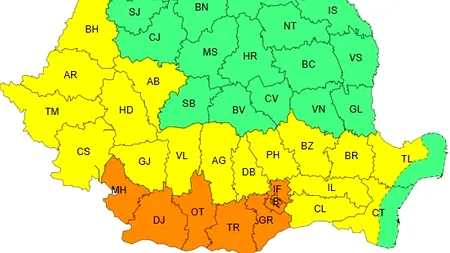 ANM a emis noi avertizări de caniculă. Bucureștiul se topește la peste 38 de grade Celsius