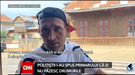 Un bărbat din Suceava și-a făcut propria trecere de PIETONI în fața barului: 