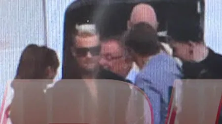 Robbie Williams a sosit în România