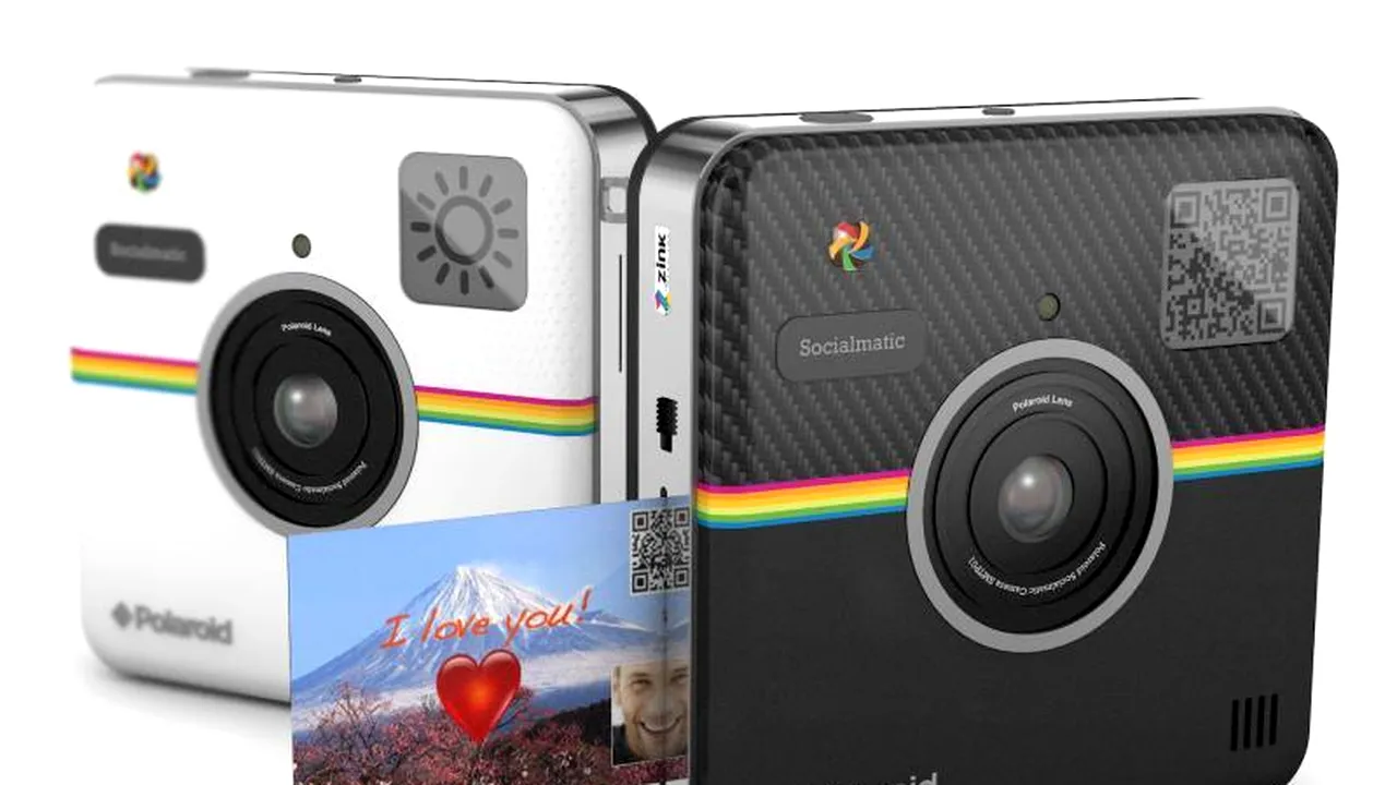 CES 2014. Imagini instant cu Polaroid Socialmatic VIDEO