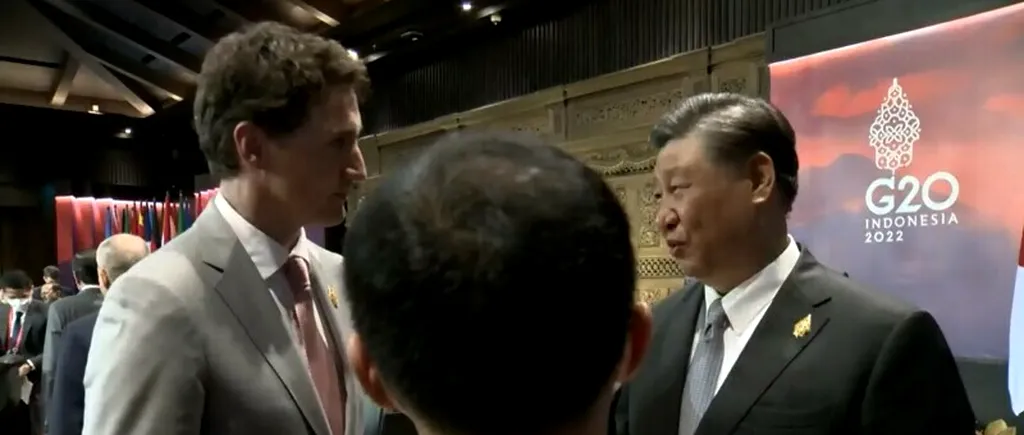 Xi Jinping l-a certat pe premierul canadian, Justin Trudeau, în fața camerelor de filmat. Ce l-a supărat pe liderul chinez