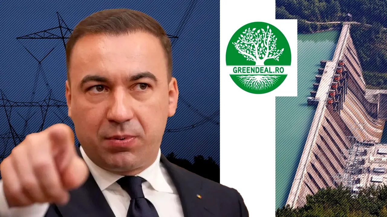 De unde vine COLAPSUL sistemului energetic național. Ministrul Energiei a descoperit apa caldă, eșecul Green Deal