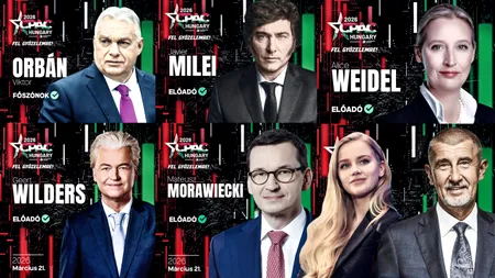 CPAC Ungaria: Lideri politici de pe trei continente vor participa la cea mai mare conferință conservatoare pentru a-l susține pe Viktor Orban