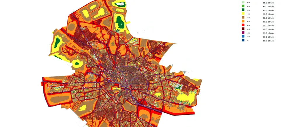 Primăria dă peste 300.000 de euro pentru harta de zgomot și planul pentru reducerea acestuia