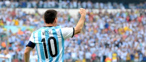 Messi a suferit o accidentare și ar putea rata Argentina - Germania