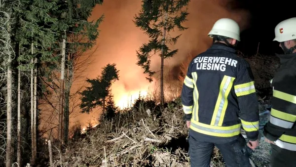 Incendiu devastator în sudul Austriei. Flăcările au mistuit o suprafață cât 150 de terenuri de fotbal