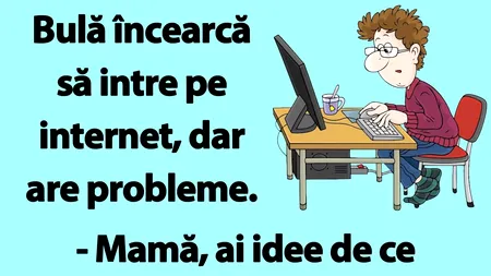 BANC | Bulă are probleme cu internetul