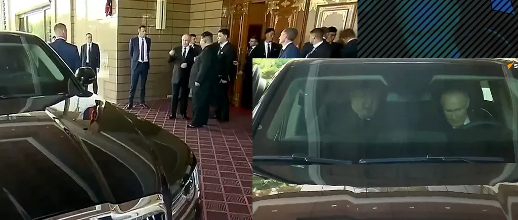Inedit. Putin la volan, Kim pe locul mortului. DICTATORI în parcul din Phenian