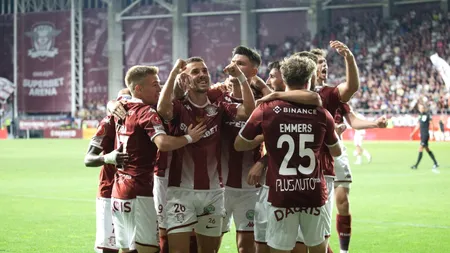 Rapid s-a DISTRAT cu Dinamo! Victorie clară pentru echipa pregătită de Cristiano Bergodi | FOTO