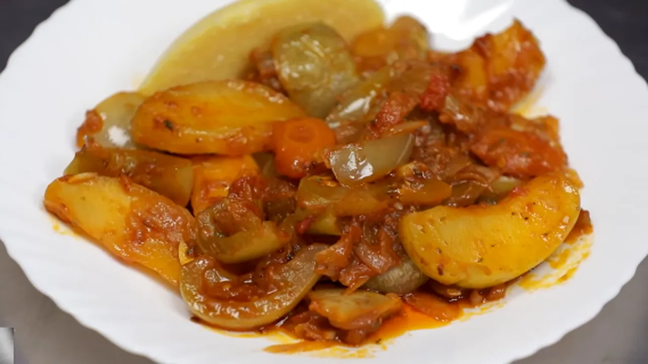 Rețete de post. Mâncărică de murături, un preparat rapid, ușor, delicios, din numai 3 ingrediente