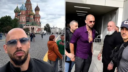 Au mușcat momeala rusească? Frații Tate, aburiți cu pâine și sare prin Moscova, iar apoi arestați chiar la evenimentul lui Umar Kremlev,omul lui Putin