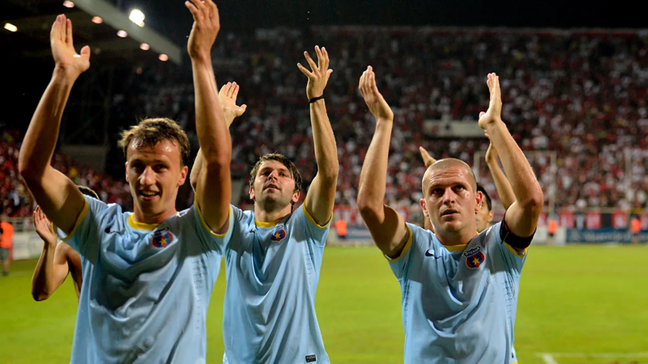 LIGA EUROPA. Steaua București, cap de serie la tragerea la sorți a play-off-ului