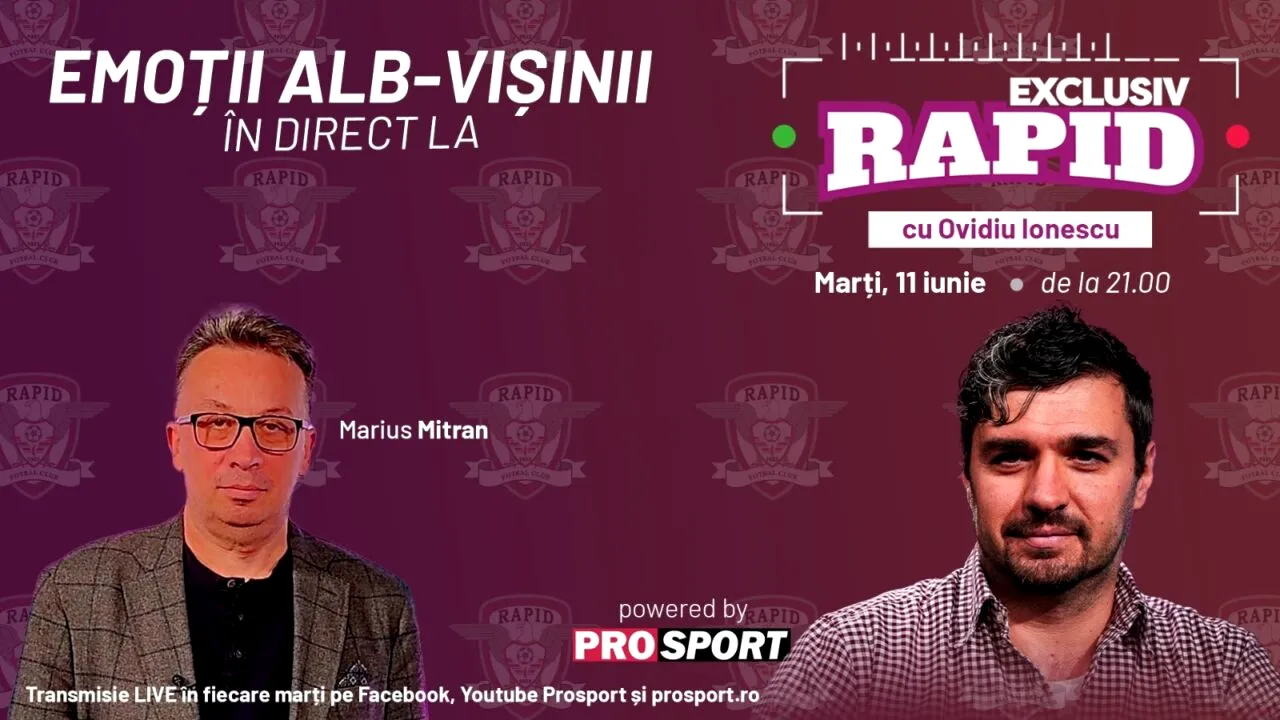 Marius Mitran vine la 