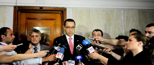 Victor Ponta a semnat protocolul cu deputații minorităților