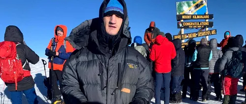Alex Benchea, primul alpinist nevăzător din România care a cucerit vârful Kilimanjaro