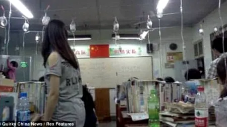 Cu perfuziile în sala de examen - metodă folosită în China pentru îmbunătățirea performanțelor elevilor