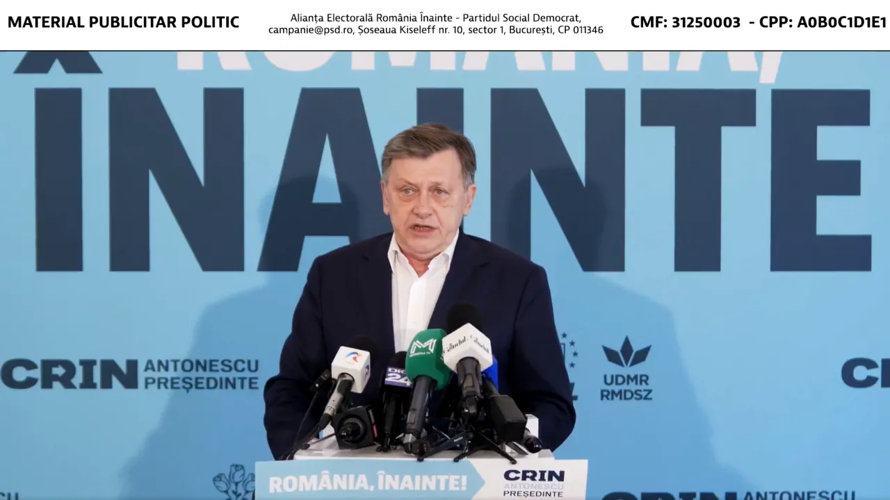 Crin Antonescu: „Vom face din lupta împotriva TRAFICANȚILOR o prioritate națională”