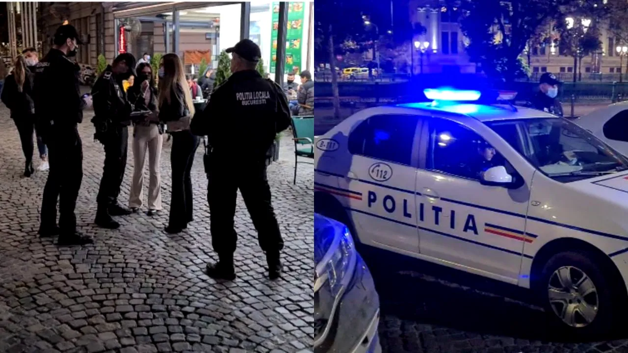 Razie pe străzile din București. Ce a pățit un șofer care conducea o mașină cu anvelopele uzate
