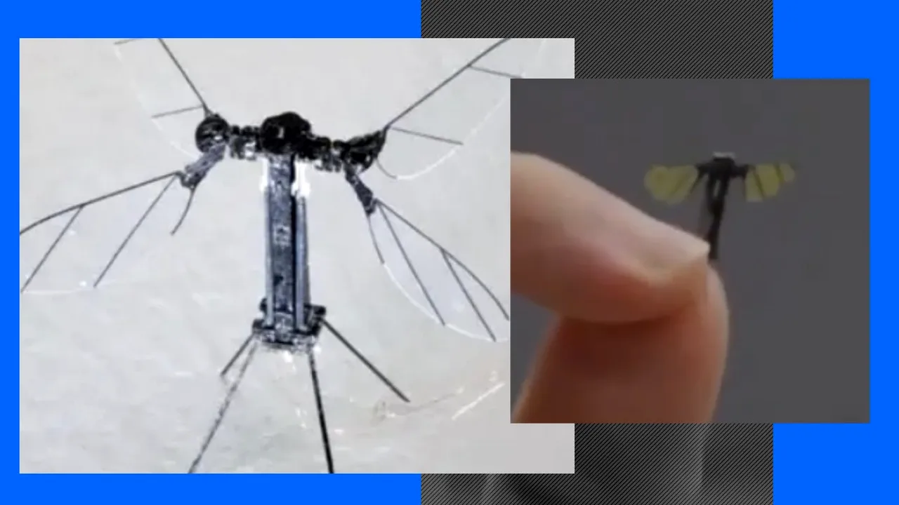 China a fabricat ȚÂNTARUL SPION INVIZIBIL. Drona minusculă intră în casă și pe gaura cheii