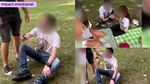 Scene de coșmar într-un parc din București. O tânără a fost urmărită și agresată de partener. „Țipa și cerea ajutor, dar nimeni nu voia să o ajute”