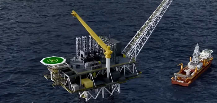 Proiectul Neptun Deep. Prima producție de gaze naturale este așteptată în 2027. Sursa Foto: OMV Petrom