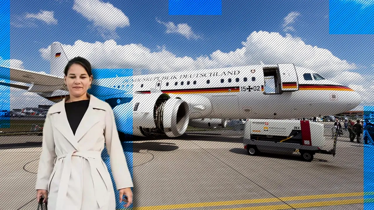Avionul MINISTRULUI de externe al Germaniei a aterizat de urgență după ce au fost identificate probleme mecanice la doar 3 minute după decolare