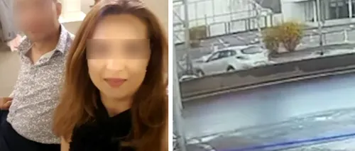 VIDEO | Un șofer și-a ucis soția, intrând intenționat cu mașina într-o pasarelă din Pipera. Momentul șocant, surprins de camerele de supraveghere