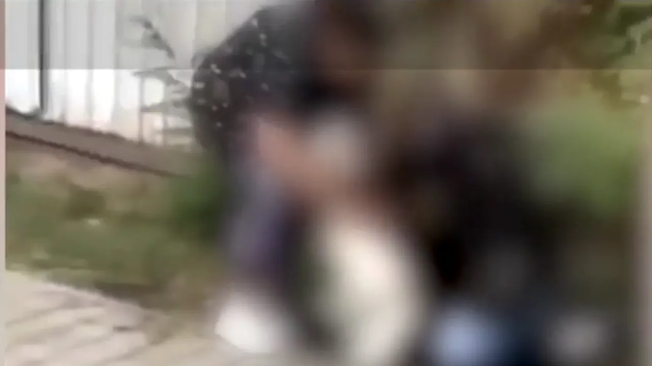 FOTO | Școlile din România, transformate în ring de box. O elevă de clasa a VIII-a, bătută crunt de colege, chiar lângă unitatea de învățământ