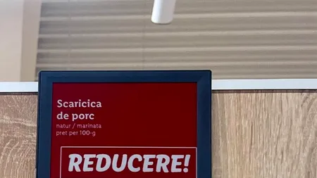 Câți lei a ajuns să coste 1 kg de scăricică de porc, în supermarketurile LIDL din București, înainte de Crăciun