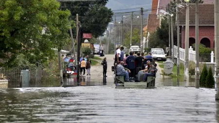 VREMEA. Avertizarea cod roșu de inundații a fost prelungită pe râul Crasna