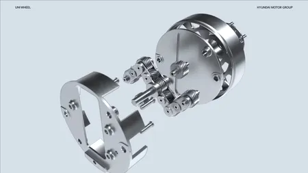 Ce este Uni Wheel, invenția Hyundai care ar putea revoluționa construcția de automobile