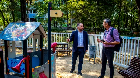 Prefectul Capitalei, control în Parcul Floreasca: „Locurile de joacă sunt periculoase pentru copii”