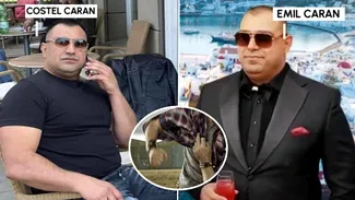 Bătaie ca în filme între frații Costel și Emil Caran. Este război la vârful lumii interlope