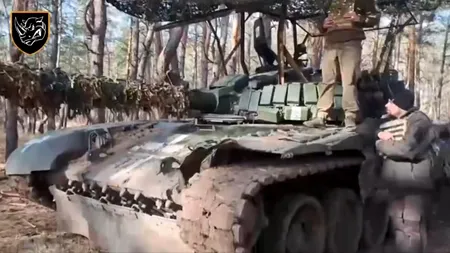 VIDEO | „Frankentank” există în Ucraina. Cum au ajuns 3 militari ucraineni să lupte într-un tanc ÎNCROPIT din 3 modele diferite