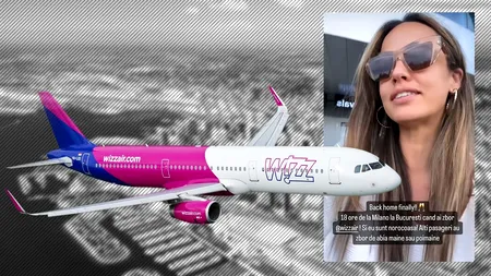 Andreea Raicu, după 18 ore întârziere a zborului de la Milano la București. „Wizz nu este o opțiune niciodată”