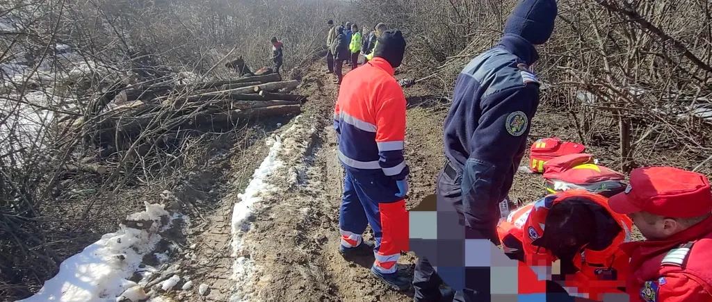TRAGEDIE în Dâmbovița. Un bărbat a murit strivit de lemnele din căruță