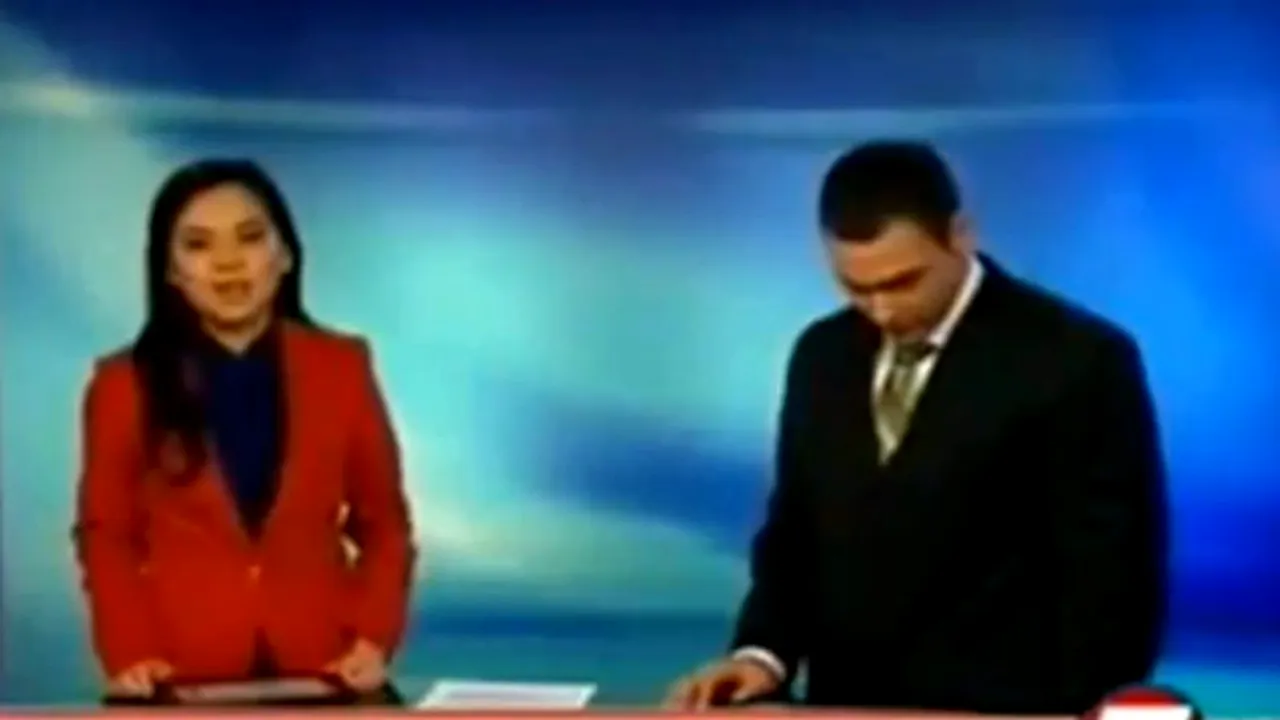 Un prezentator TV din SUA, dat afară după câteva secunde de la debutul 