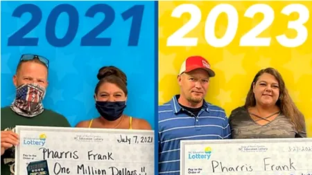 A câştigat două MILIOANE de dolari cu un loz răzuibil, la doar doi ani după ce câştigase un milion