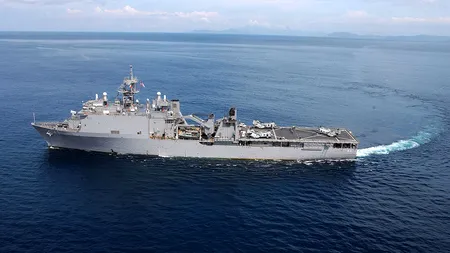 MApN, despre nava americană militară care a vizitat Portul Constanța, deși avea o infecție virală la bord: Nu au fost solicitate intervenții medicale de urgență